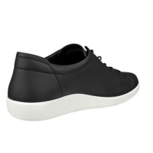 ECCO Sneaker Soft 2.0 Anniversary (ECCO Leder) schwarz Damen