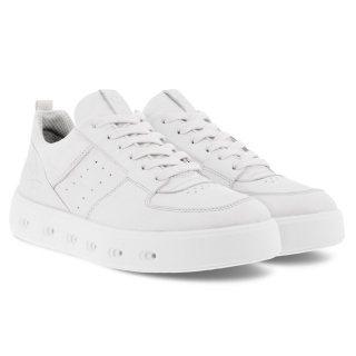 ECCO Sneaker Street 720 (Leder, wasserdicht) weiss Damen