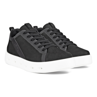 ECCO Sneaker Street 720 GTX (Nubukleder, wasserdicht) schwarz Damen