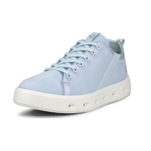 ECCO Sneaker Street 720 GTX (Nubukleder, wasserdicht) hellblau Damen