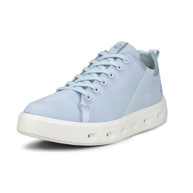 ECCO Sneaker Street 720 GTX (Nubukleder, wasserdicht) hellblau Damen