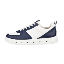 ECCO Sneaker Street 720 (Glattleder) dunkelblau/weiss Herren