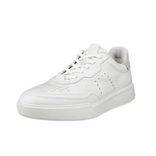 ECCO Sneaker Street Court Lea (Premium Leder) weiss Herren