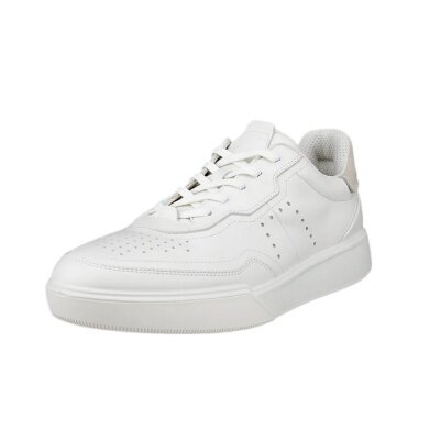 ECCO Sneaker Street Court Lea (Premium Leder) weiss Herren