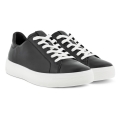 ECCO Sneaker Street Tray (Premium-Leder, atmungsaktiv) schwarz Damen