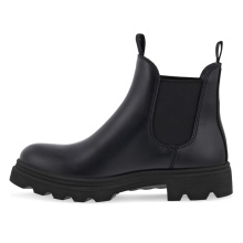 ECCO Stiefelette Grainer Chelsea Boot (Nubukleder, wasserdicht) schwarz Damen