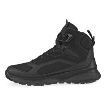 ECCO Winter-Wanderschuhe ULT-TRN Mid WP PL Boots (wasserdicht, Nubukleder) schwarz Herren