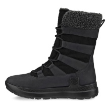 ECCO Winterstiefel Solice Boot High (Nubukleder, Primaloft®-Bio-Isolierung) schwarz Damen