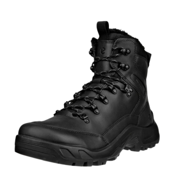 ECCO Winterstifel Offroad (Vollnarbenleder, wasserdicht) schwarz Herren