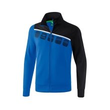 Erima Trainingsjacke 5C (Präsentation) blau/schwarz Herren