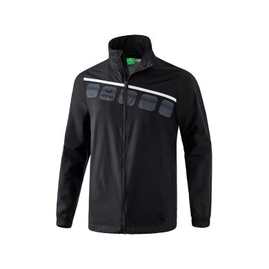 Erima Allwetterjacke 5-C 2019 schwarz Herren