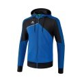 Erima Kapuzenjacke Premium One 2.0 blau/schwarz Herren