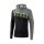 Erima Kapuzenpullover Hoodie 5C schwarz/grau Kinder