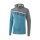 Erima Kapuzenpullover Hoodie 5C hellblau/grau Herren