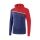 Erima Kapuzenpullover Hoodie 5C dunkelblau/rot Jungen