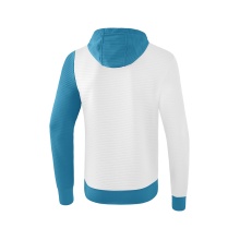 Erima Hoodie 5-C 2019 weiss/hellblau Herren