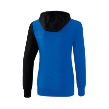 Erima Kapuzenpullover Hoodie 5C royalblau/schwarz Damen