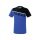 Erima Sport-Tshirt 5C (100% Polyester) blau/schwarz Herren