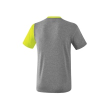 Erima Sport-Tshirt 5C (100% Polyester) grau/grün Herren