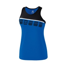 Erima Sport-Tank 5C royal/schwarz Damen