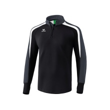 Erima Langarmschirt Half-Zip Liga 2.0 schwarz/weiss Herren