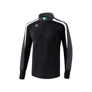 Erima Langarmschirt Half-Zip Liga 2.0 schwarz/weiss Herren