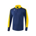 Erima Sport-Langarmschirt Half-Zip Liga 2.0 dunkelblau/gelb Herren