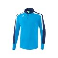 Erima Sport-Langarmschirt Half-Zip Liga 2.0 hellblau/weiss Kinder