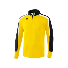 Erima Sport-Langarmschirt Half-Zip Liga 2.0 gelb/schwarz Herren