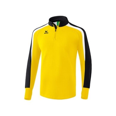 Erima Sport-Langarmschirt Half-Zip Liga 2.0 gelb/schwarz Herren