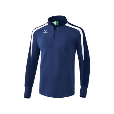 Erima Sport-Langarmschirt Half-Zip Liga 2.0 dunkelblau/weiss Herren