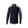 Erima Sport-Langarmschirt Half-Zip Liga 2.0 schwarz/violett Herren