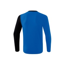 Erima Langarmshirt 5-C 2019 blau/schwarz/weiss Herren