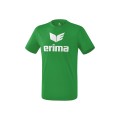 Erima Sport-Tshirt Promo (100% Polyester) dunkelgrün/weiss Kinder