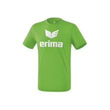 Erima Sport-Tshirt Promo (100% Polyester) grün/weiss Herren