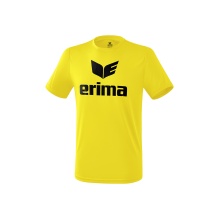 Erima Sport-Tshirt Promo (100% Polyester) gelb/schwarz Herren