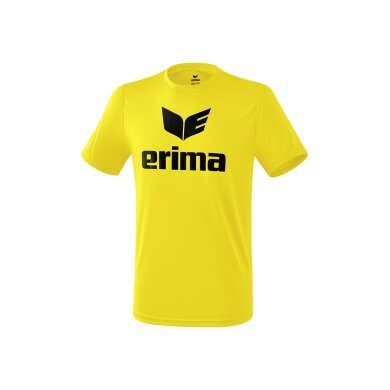 Erima Sport-Tshirt Promo (100% Polyester) gelb/schwarz Herren