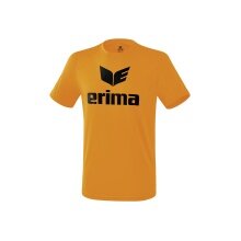 Erima Sport-Tshirt Promo (100% Polyester) orange/schwarz Kinder