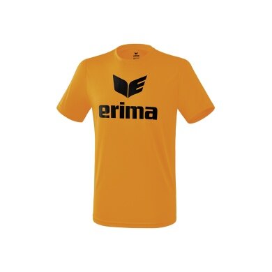 Erima Sport-Tshirt Promo (100% Polyester) orange/schwarz Kinder