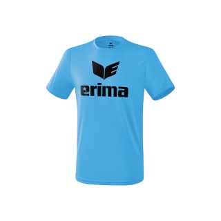 Erima Sport-Tshirt Promo (100% Polyester) hellblau/schwarz Herren