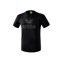 Erima Sport-Tshirt Essential - Baumwollmix - schwarz/grau Herren