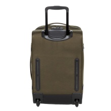 Eastpak Travel-Reisetasche Tranverz CNNCT Army S (42 Liter) mit Rollen grün