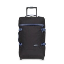 Eastpak Travel-Reisetasche Tranverz S (42 Liter) mit Rollen Kontrast Prep schwarz