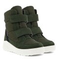 Ecco Winterstiefel Urban Snowboarder Mid-Cut GTX (wasserdicht, Wildleder, Textil) khakigrün Kinder