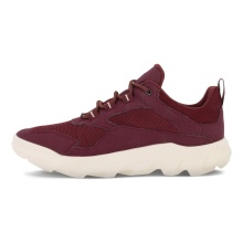 ECCO Wanderschuhe MX Low GTX (strapazierfähige Sohle, wasserdicht) burgundrot Damen