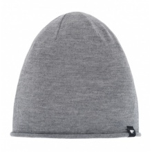 Eisbär Mütze (Beanie) Merinowolle Oversize Pulse grau Herren