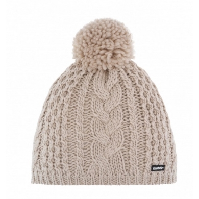 Eisbär Strickmütze (Pompon) Afra - beige