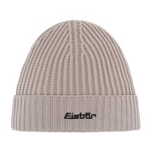 Eisbär Mütze (Beanie) Poca RL - Rippstruktur - silber - 1 Stück