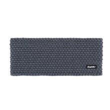 Eisbär Stirnband Jamies (Futter aus Fleece-Merinowolle) dunkelgrau Damen