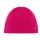 Eisbär Wintermütze (Beanie) Trop Strickmuster Merinowolle magenta Herren